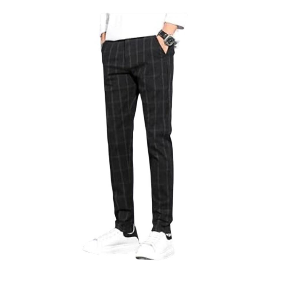Paisley & Gray Downing Slim Fit Plaid Dress Pants 36 Burgundy Wedding Party